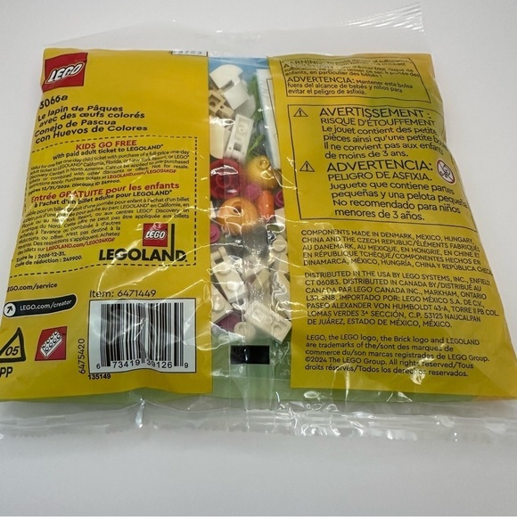 LEGO Creator Easter Bunny with Colorful Eggs 30668 - Picture 4 of 4